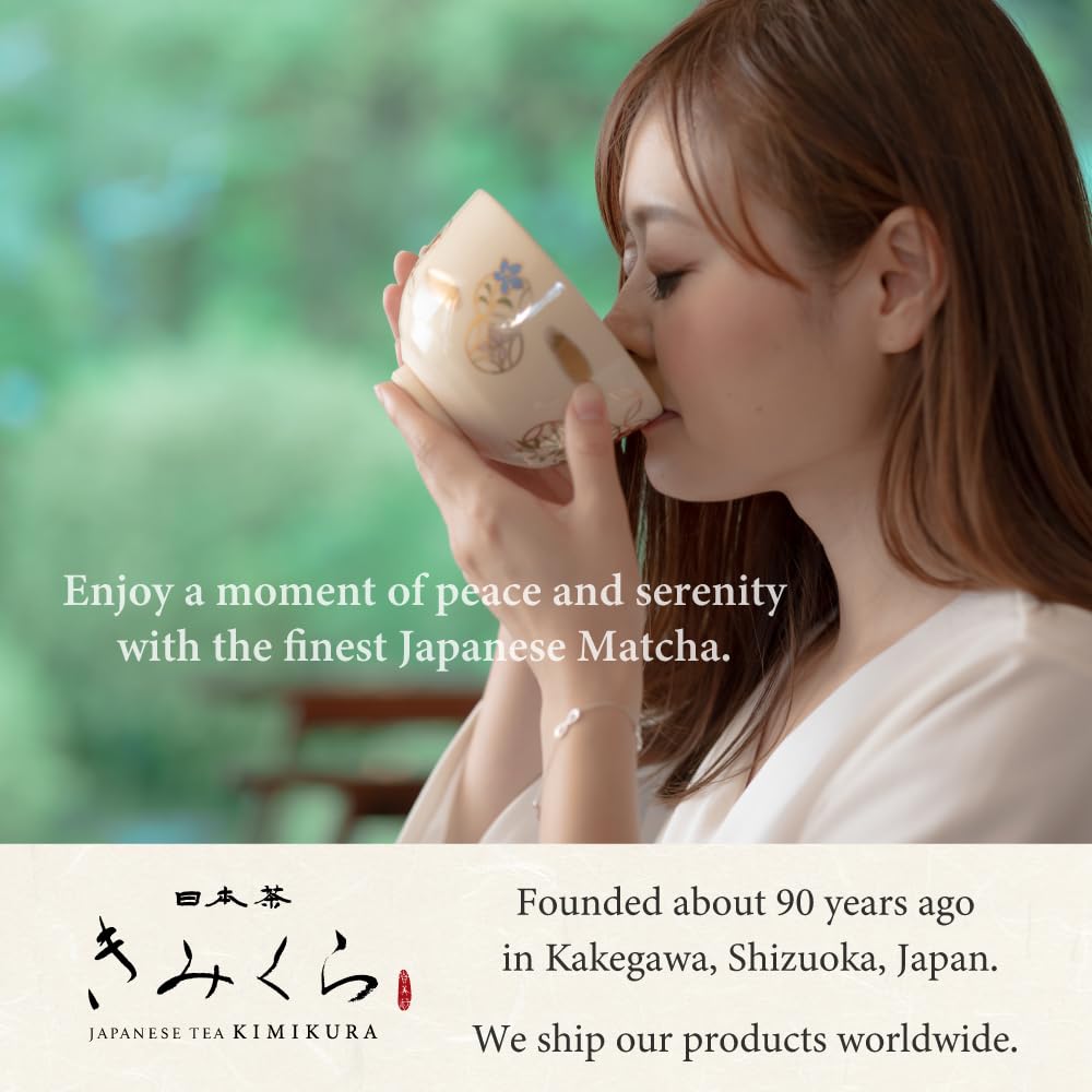KIMIKURA Ceremonial Grade Organic Matcha from Kagoshima, Japan – 30g Tin