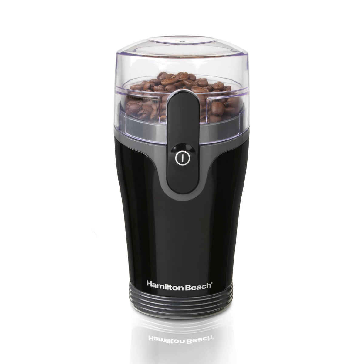Hamilton Beach Fresh Grind Electric Coffee Grinder for Beans, Spices and More, Stainless Steel Blades, Easy Clean Removable Chamber, Makes up to 12 Cups, Black