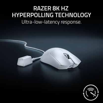 Razer Viper V3 Pro Wireless Esports Gaming Mouse, 55g Lightweight, White