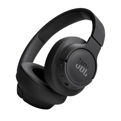 JBL Tune 720BT - Wireless Over-Ear Headphones with JBL Pure Bass Sound, Bluetooth 5.3, Up to 76H Battery Life and Speed Charge, Lightweight, Comfortable and Foldable Design (Black) - Available at All In One Marketplace Canada
