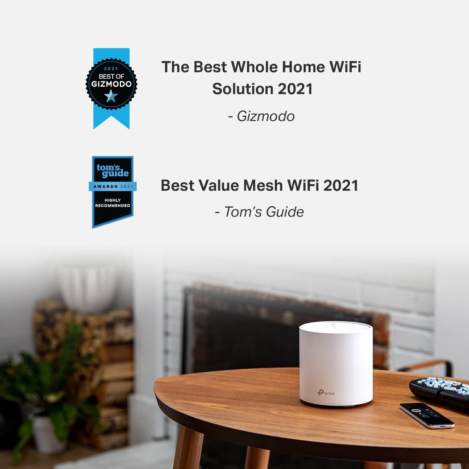 TP-Link Deco AX1800 WiFi 6 Mesh System (Deco X20) - Covers up to 5,800 Sq. Ft., Replaces Wireless Internet Routers and Extenders, 6 Ethernet Ports in Total, Supports Ethernet Backhaul, 3-Pack TP-Link