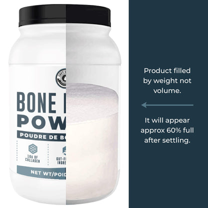 Grass-Fed Beef Bone Broth Powder – 21g Protein & 16g Collagen per Serving, Keto & Paleo Friendly, 907g