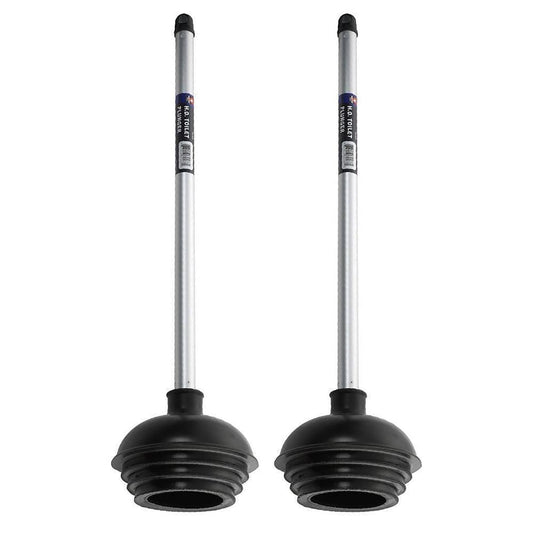NEIKO 60170A Toilet Plungers | Dual Pack | Patented All-Angle Design | Heavy Duty | Aluminum Handle | Residential, Commercial, and Industrial Building Sanitation Use 🍁 All In One Marketplace Canada NEIKO