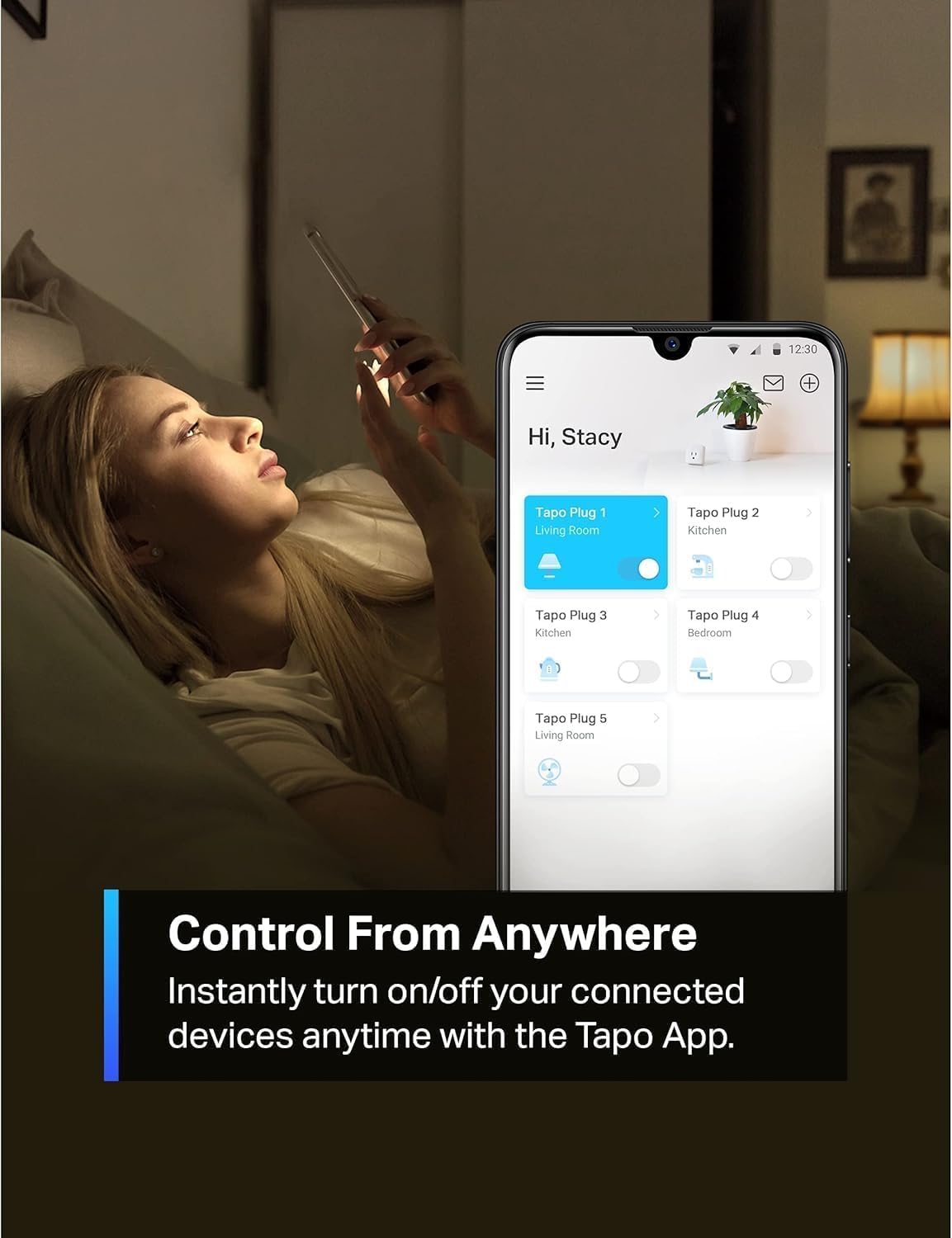 TP-Link Tapo Smart Plug Mini 15A, Smart Home Wi-Fi Plug, Super Easy Setup, Compatible with Alexa & Google Home, No Hub Required, UL Certified, 2.4G WiFi Only, White, Tapo P105(4-Pack) 🍁 All In One Marketplace Canada