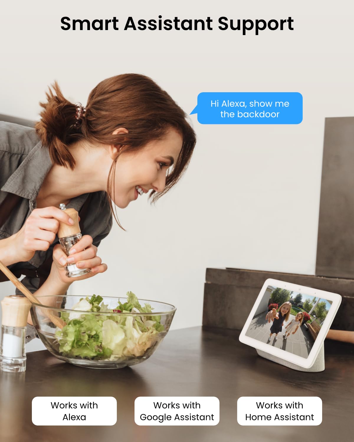 REOLINK Video Doorbell Camera WiFi, 2K Wired Doorbell Camera for Home Security, 2.4/5GHz WiFi, 180° Diagonal, Smart Detection, microSD Card/Cloud Storage, Indoor/Outdoor Surveillance (Chime Included) - Available at All In One Marketplace Canada