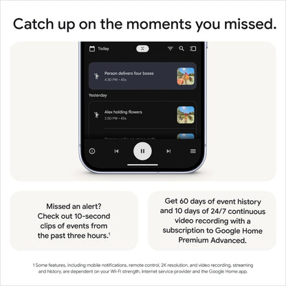 Google Nest Doorbell (Wired, 3rd gen)- 2K Video and Gemini - Linen 🍁 All In One Marketplace Canada