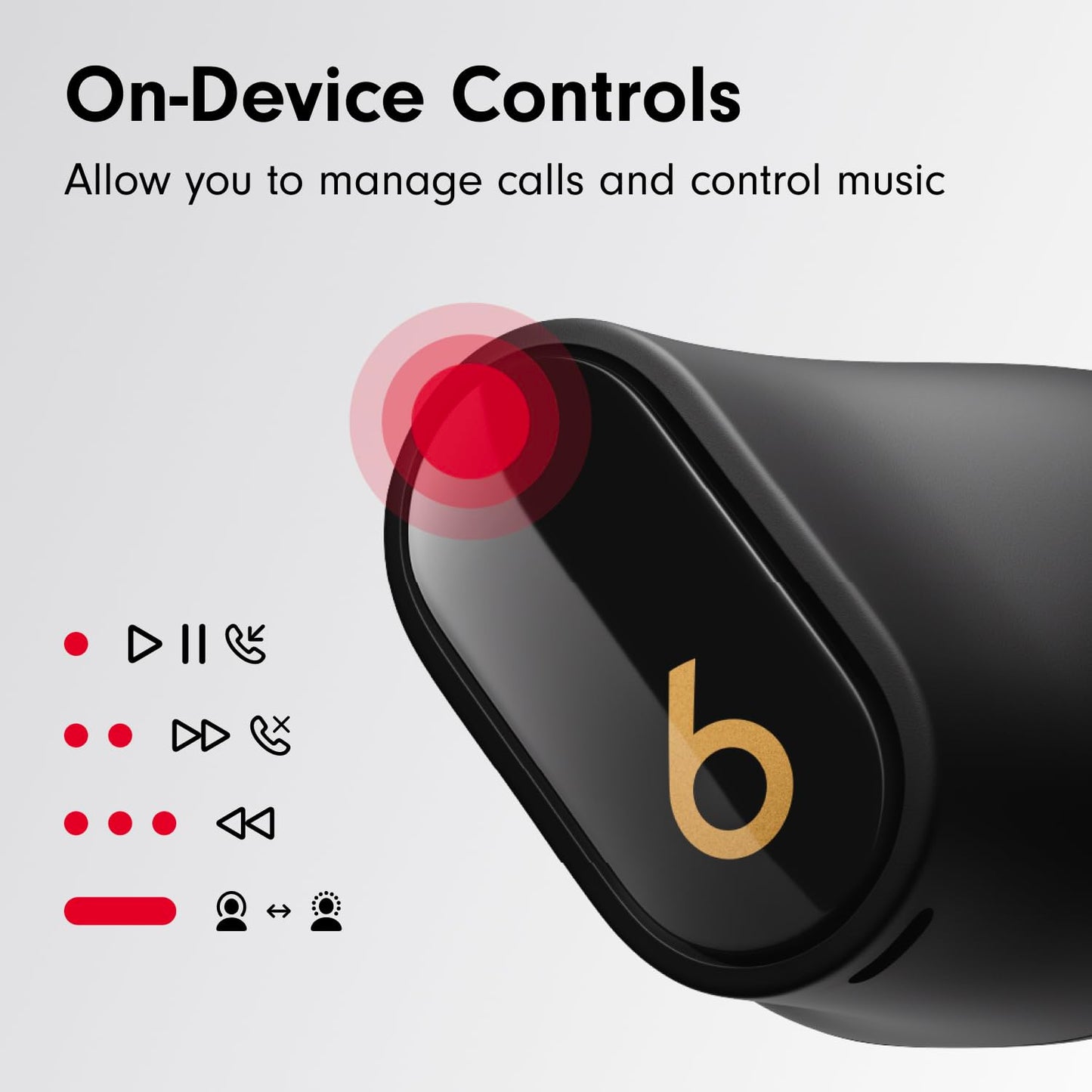 Beats Studio Buds + | True Wireless Noise Cancelling Earbuds, Enhanced Apple & Android Compatibility, Built-in Microphone, Sweat Resistant Bluetooth Headphones, Spatial Audio - Black 🍁 All In One Marketplace Canada
