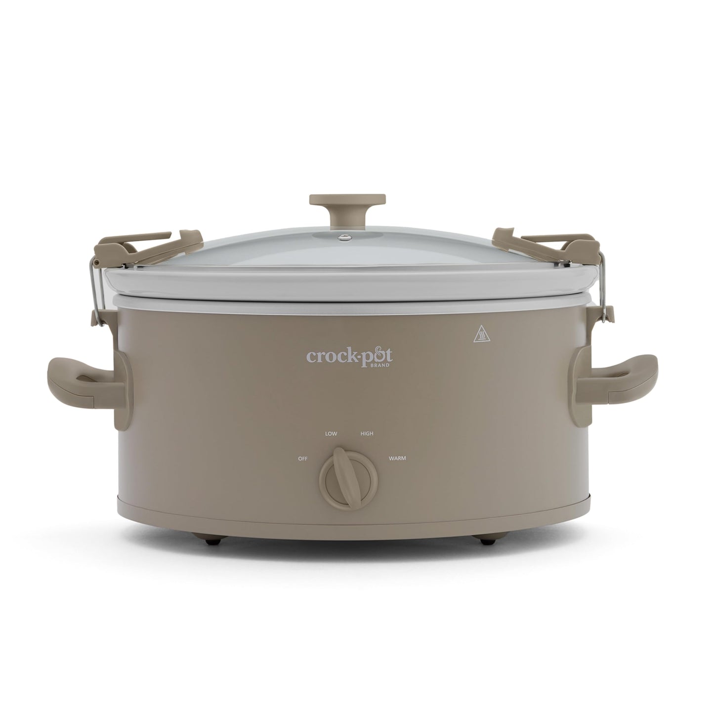Crock-Pot Design Series 6-Quart Manual Slow Cooker, Alpaca Brown Crock-Pot
