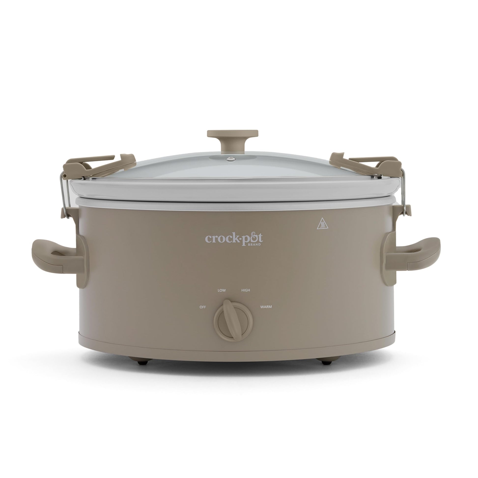 Crock-Pot Design Series 6-Quart Manual Slow Cooker, Alpaca Brown Crock-Pot