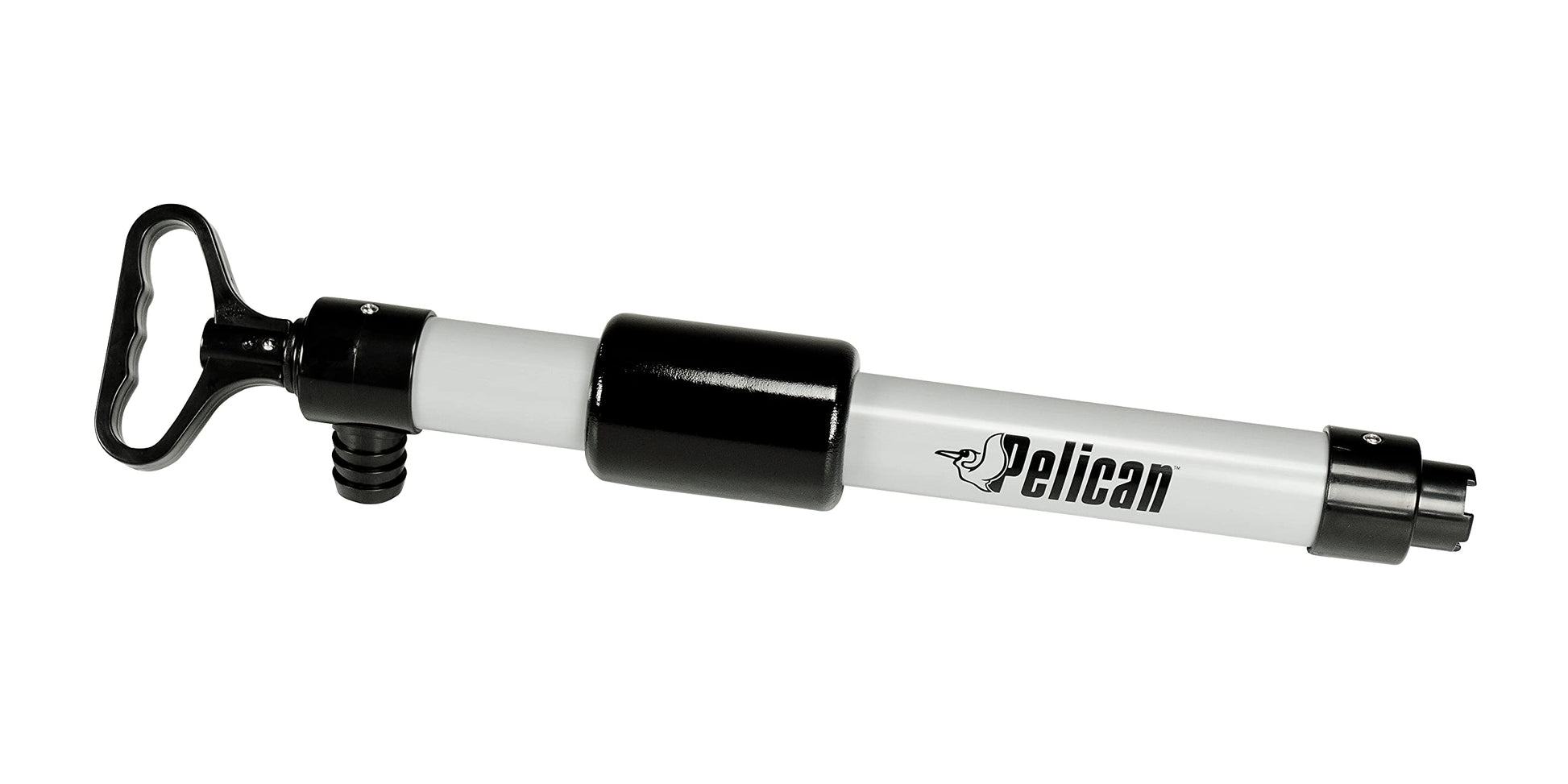Pelican Bilge Floating Hand Pump - Kayak / Canoe / Boat Water Hose Evacuation (Black & Grey) Pelican