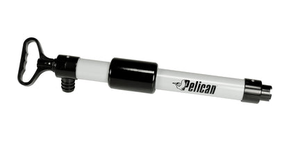 Pelican Bilge Floating Hand Pump - Kayak / Canoe / Boat Water Hose Evacuation (Black & Grey) Pelican