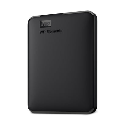 Western Digital 1TB Elements Portable External Hard Drive - USB 3.0 - WDBUZG0010BBK-WESN,Black