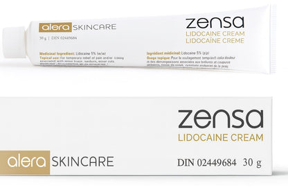 Zensa Tattoo Numbing Cream 5% Lidocaine, Safe on Broken Skin | Fast-Acting Pain Relief for Tattoos, Microneedling, Waxing, Injections | Vegan, Steroid-Free, Professional-Grade | Best Tattoo Numbing Cream 1 Oz (DIN 02449684) - Available at All In One Marketplace Canada