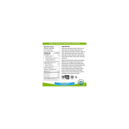 Orgain Organic Plant-Based Vanilla Bean Protein Powder - Vegan, Dairy-Free, Gluten-Free, 920g