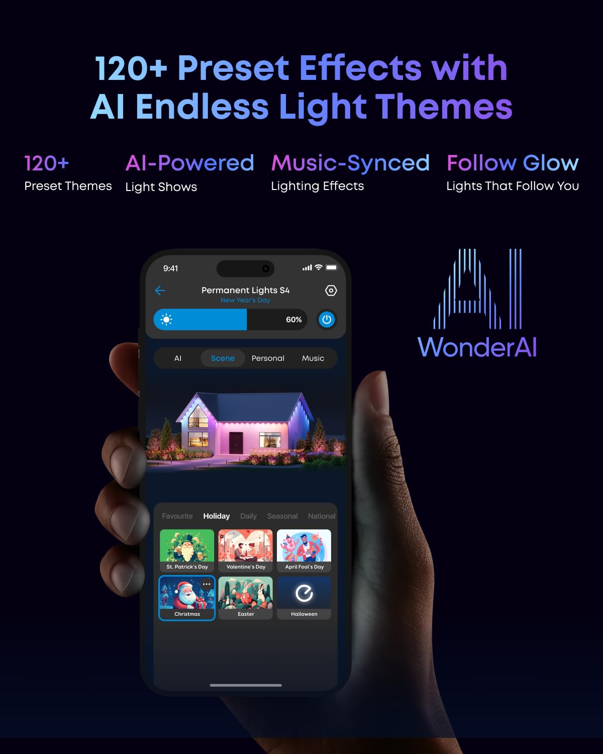 eufy Permanent Outdoor Lights S4, 100ft with 72 RGBWW LED String Lights 🍁 All In One Marketplace Canada