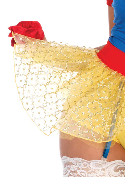 Costume d'Halloween sexy Blanche-Neige pour femme de Leg Avenue, multicolore, taille M