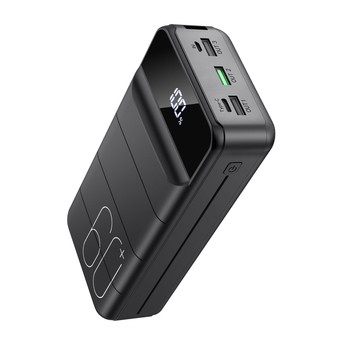 PowerBank 60000mAh Fast Charging,Battery Pack 22.5W Power Bank with USB C, Portable Charger,4 Outputs and 2 Inputs LED Display Compatible with Android Tablets iPhone etc. - Available at All In One Marketplace Canada
