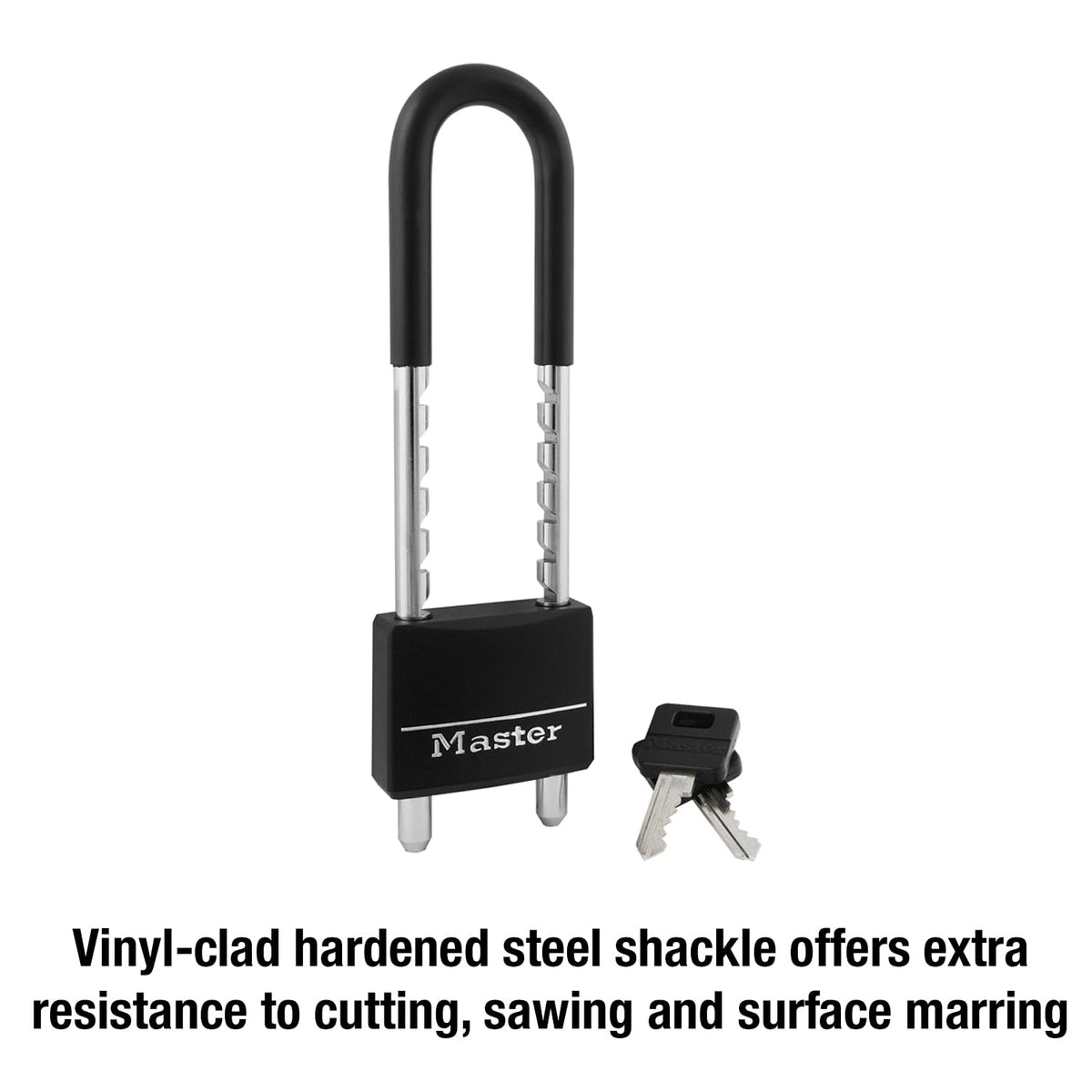Master Lock 527D Covered Padlock, 2-Inch, 6-Inch Shackle