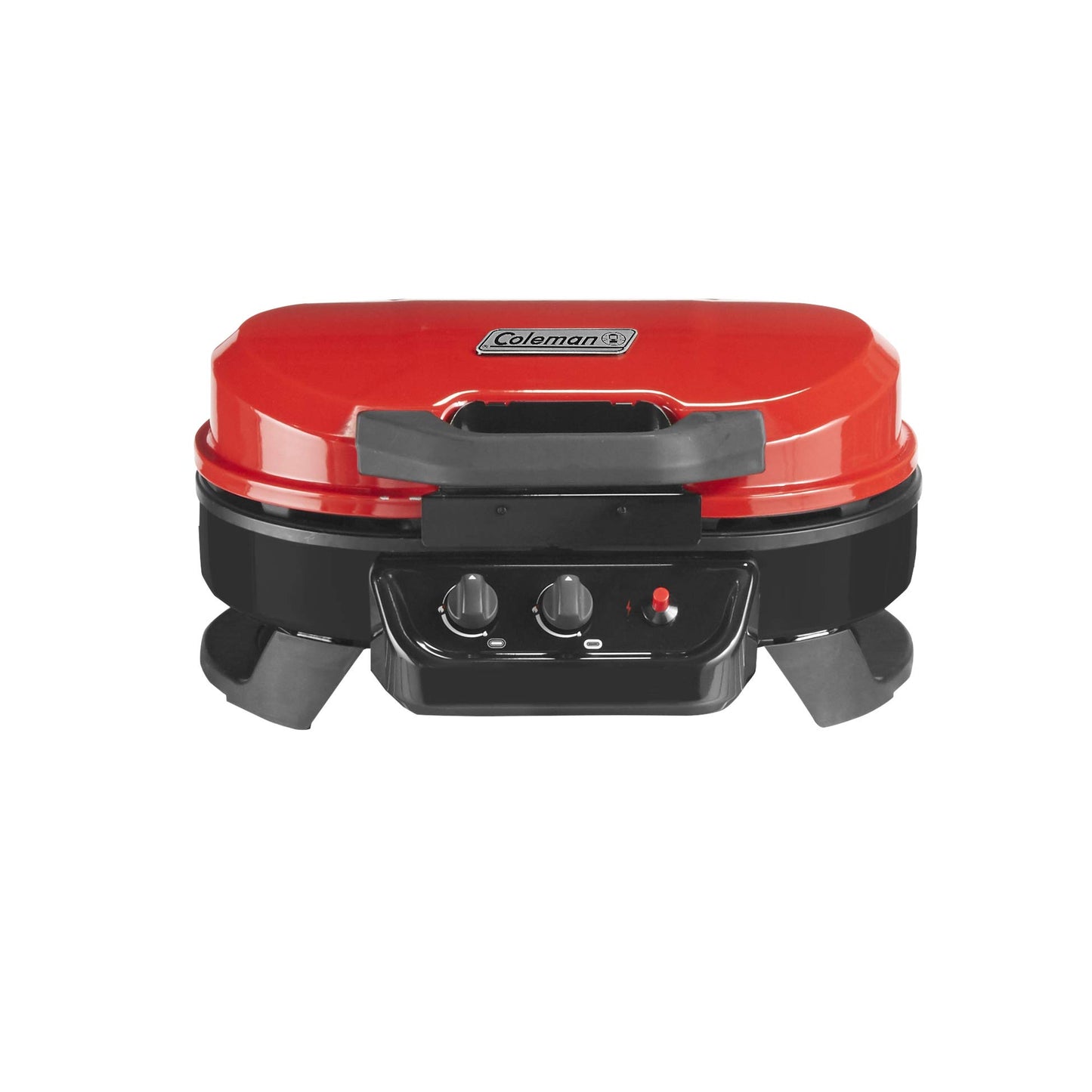 Coleman RoadTrip 225 Portable Tabletop Propane Grill, Gas Grill with 2 Adjustable Burners, Instastart Ignition, and 11,000 BTUs of Power; 225 Sq. In. Cooking Area Coleman