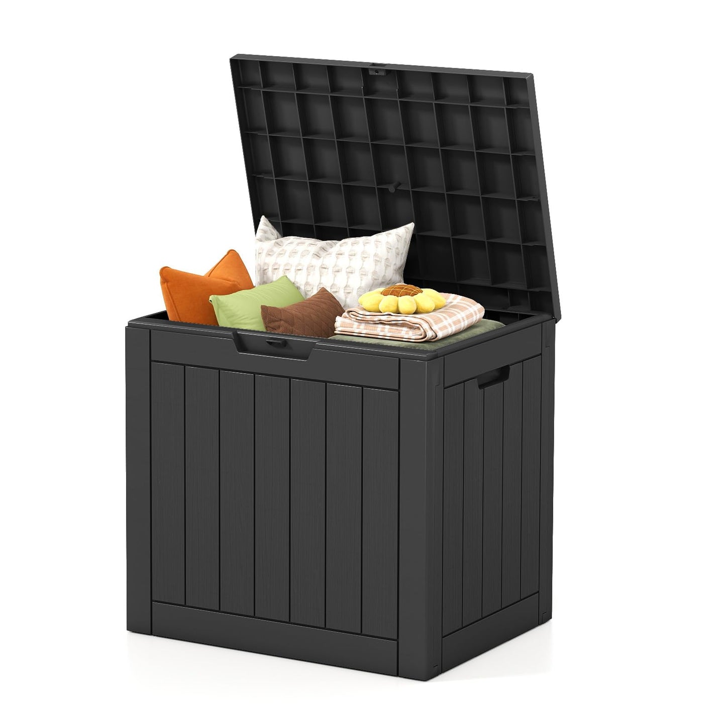 Ceecysaa 31 Gallon Deck Box Outdoor, Waterproof Storage Box, Black 🍁 All In One Marketplace Canada