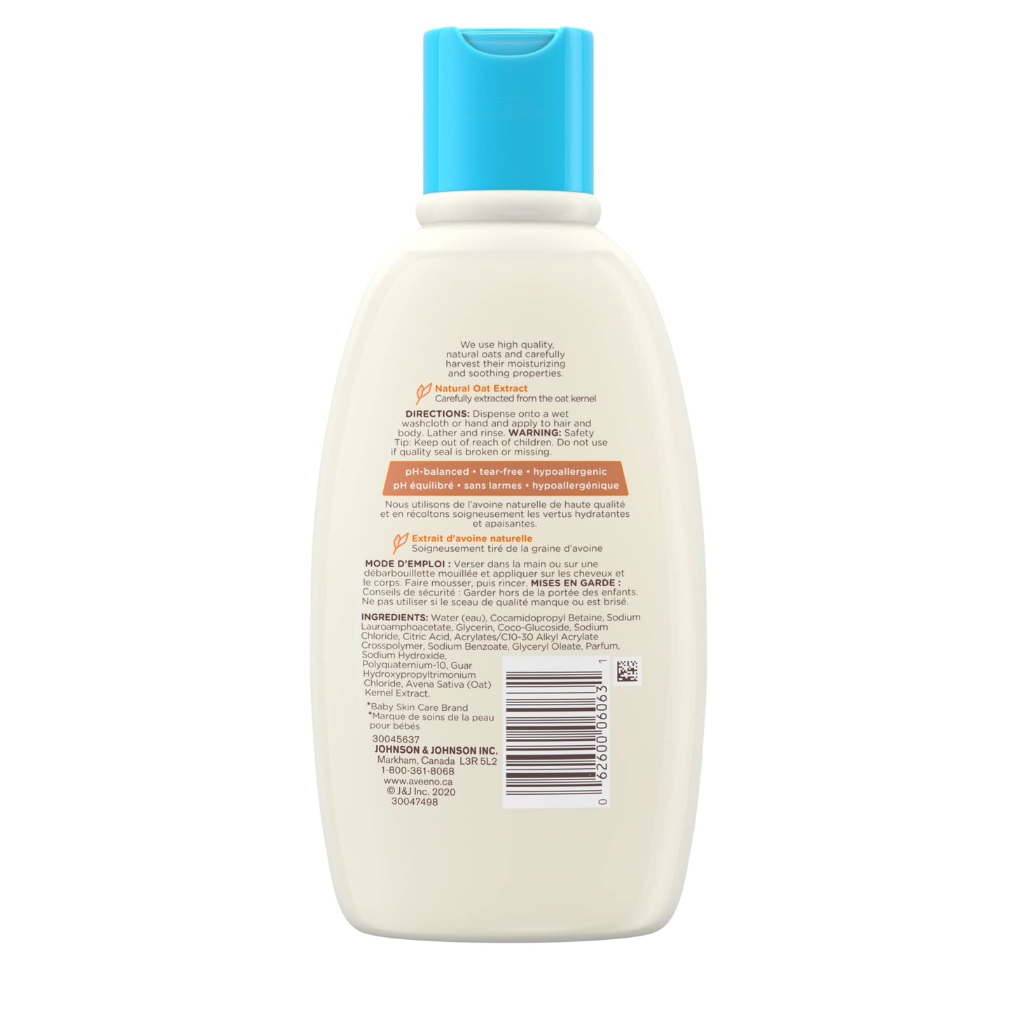 Aveeno Baby Gift Set With Baby Wash And Shampoo 236 mL, Baby Daily Moisturizing Lotion 227 mL and Penaten Diaper Rash Cream 113g Aveeno