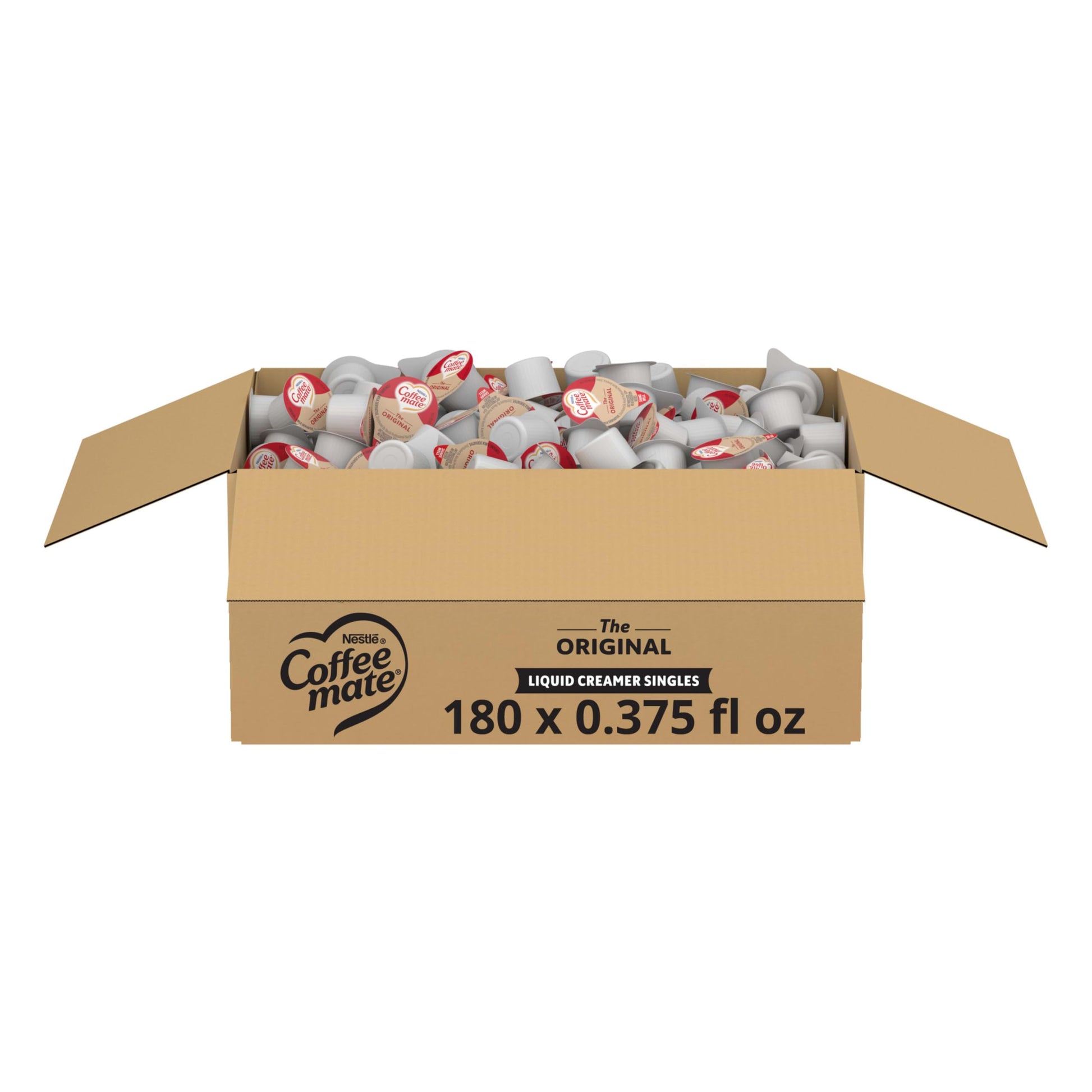 Coffee-Mate Original Liquid Creamer Singles, 0.375 oz (180 Count)
