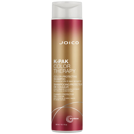 Joico K-Pak Color Therapy Color Protecting Shampoo, for Damaged, Colour Intensity, Heat Protectant with Argan and Keratin, Sulfate Free - Available at All In One Marketplace Canada
