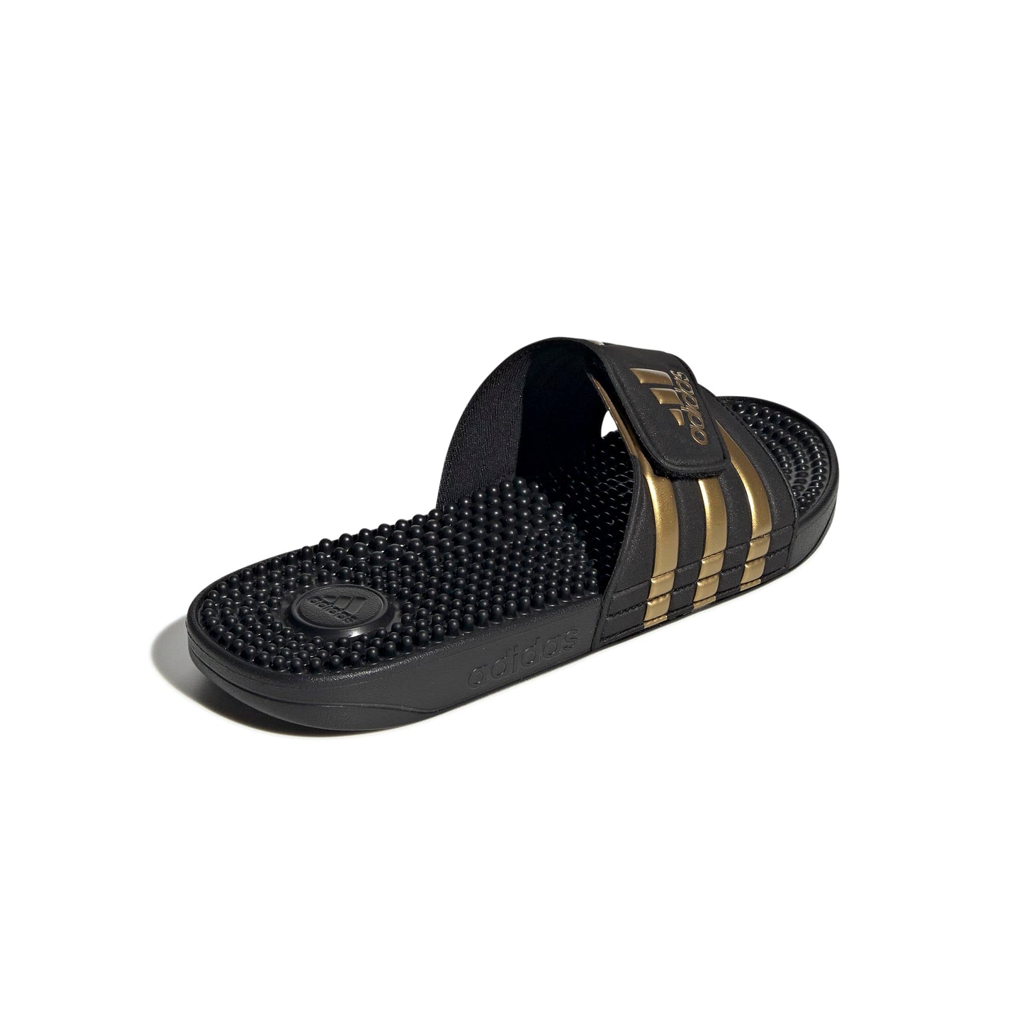 adidas Unisex-Adult Adissage, Core Black/Gold Metallic/Core Black, 11 🍁 All In One Marketplace Canada