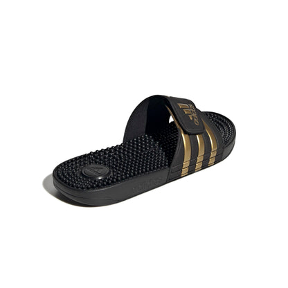 adidas Unisex-Adult Adissage, Core Black/Gold Metallic/Core Black, 11 🍁 All In One Marketplace Canada