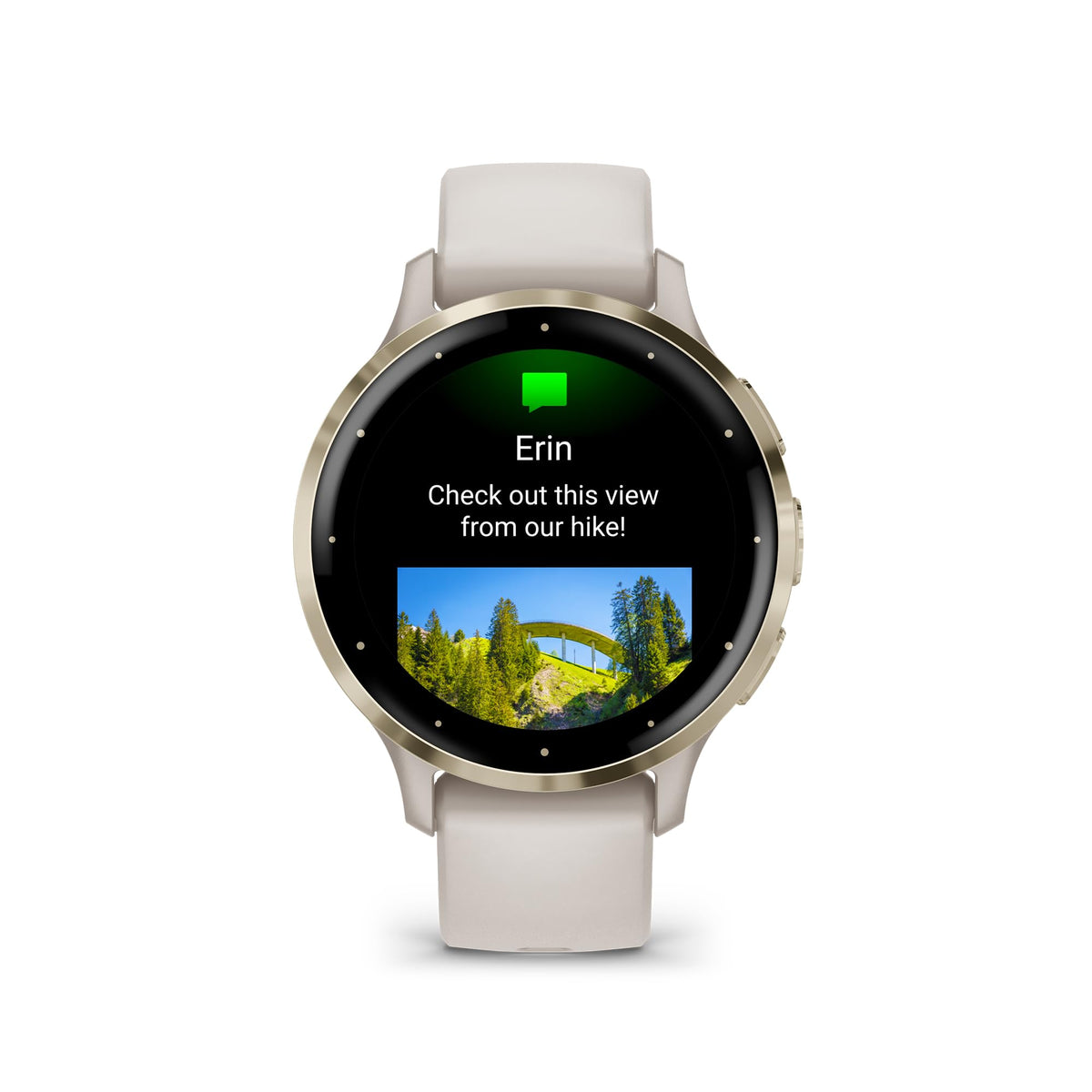 Garmin Venu 3S, GPS Smartwatch, AMOLED Display, Advanced Health and Fitness Features, Up to 10 Days of Battery, Ivory