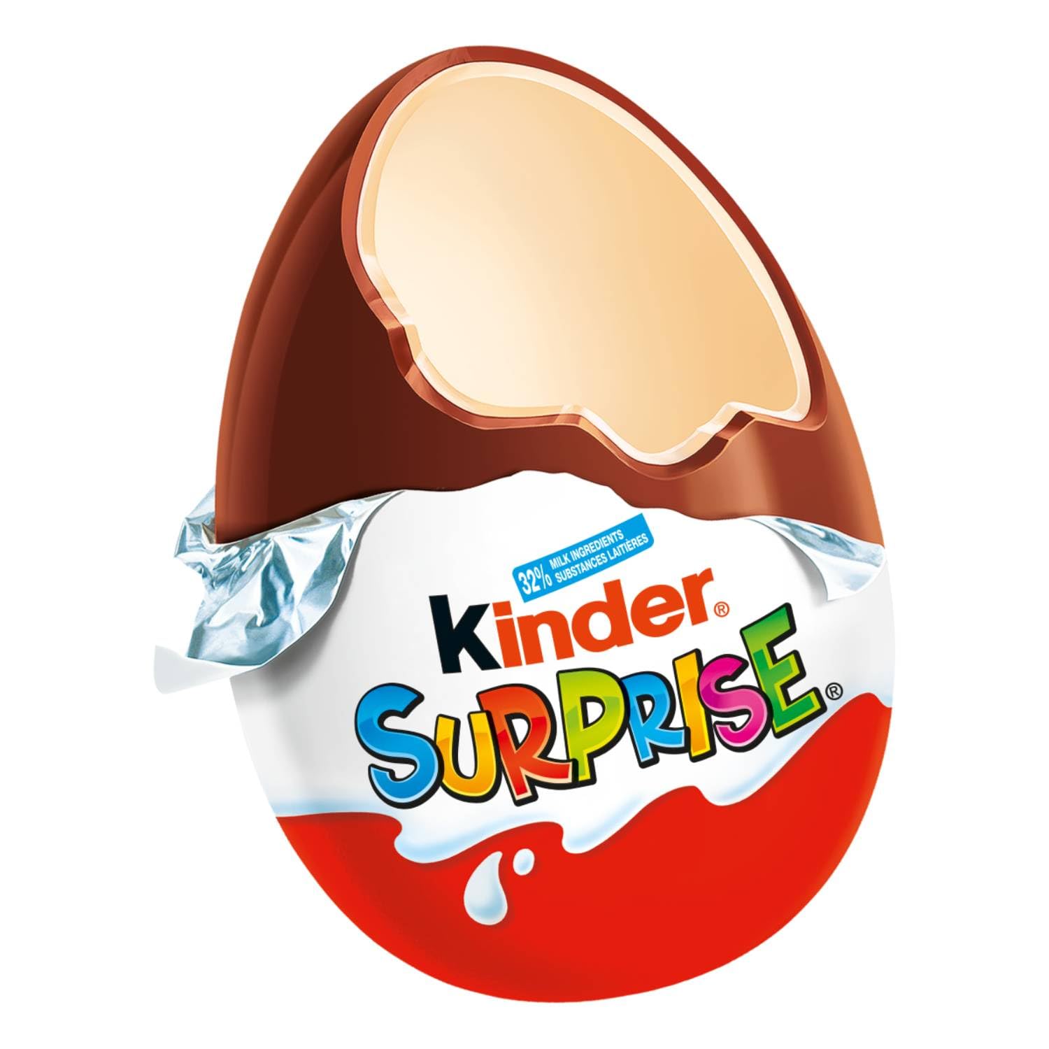 Kinder Surprise Milk Chocolate Eggs with Toys - Pack of 24 (480g)
