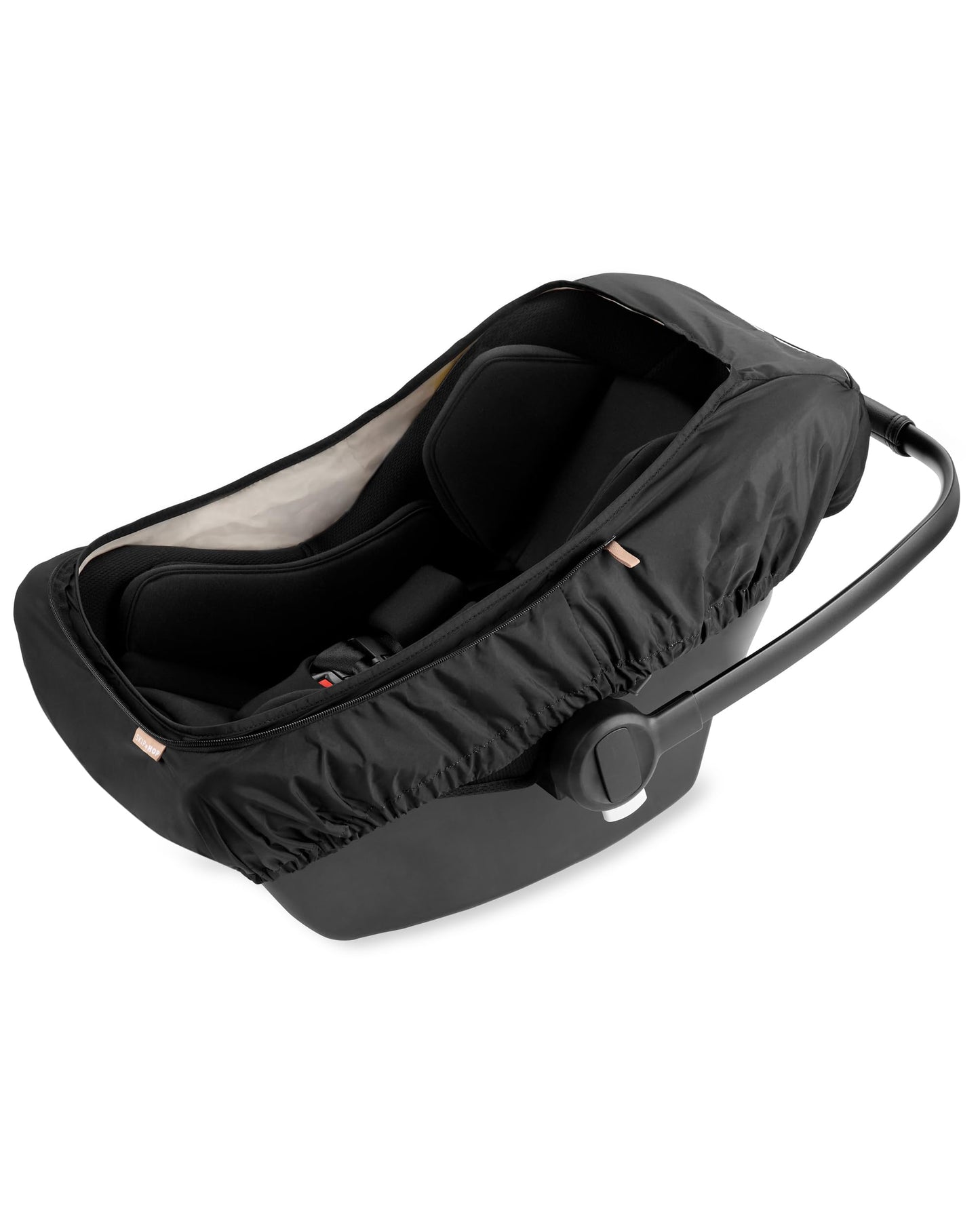 Skip Hop All Seasons Baby Car Seat Cover 4 in 1 Universal Fit with UPF40+ Sunshade and Water Resistant Fabric Oat 🍁 All In One Marketplace Canada