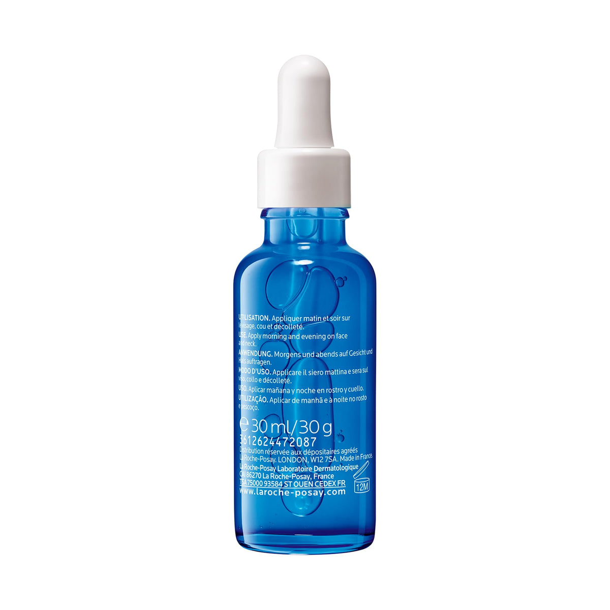 La Roche Posay Glycerin Face Serum, Toleriane Dermallergo Serum for Ultra-Sensitive, Allergy-Prone, Reactive Skin, Soothing and Hydrating, Formulated with Neurosensine, Fragrance-Free, 30ml