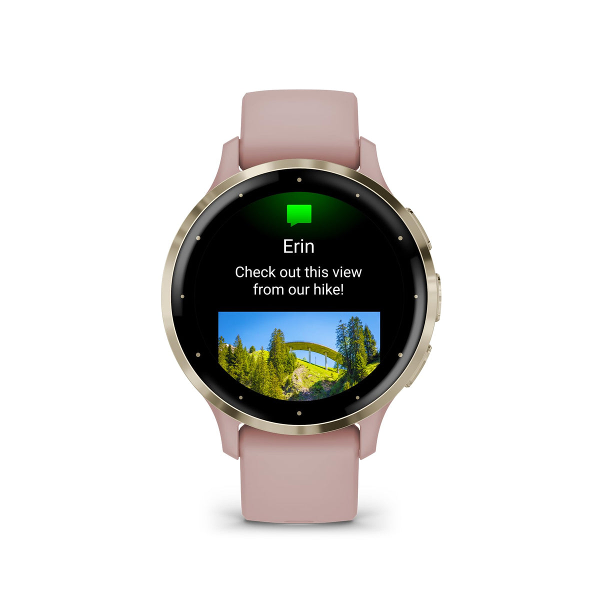 Garmin Venu 3S, GPS Smartwatch, AMOLED Display, Advanced Health and Fitness Features, Up to 10 Days of Battery, Dust Rose