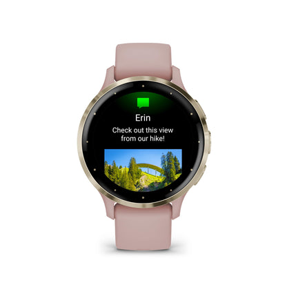 Garmin Venu 3S, GPS Smartwatch, AMOLED Display, Advanced Health and Fitness Features, Up to 10 Days of Battery, Dust Rose