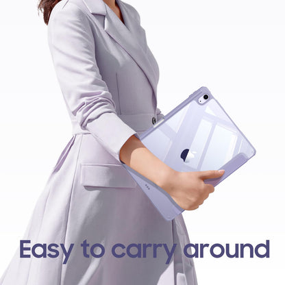 Fintie Clear Case for iPad Air 11-inch & iPad Air 5th/4th Generation 10.9" (Lilac Purple)