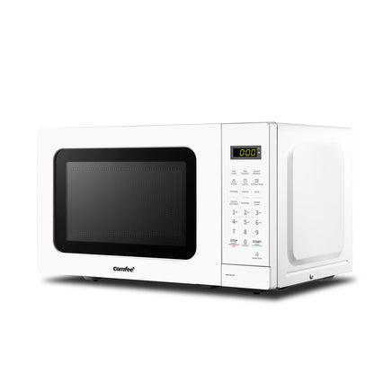 COMFEE' Countertop Microwave Oven, 0.7 Cu. Ft., 700W, White COMFEE'