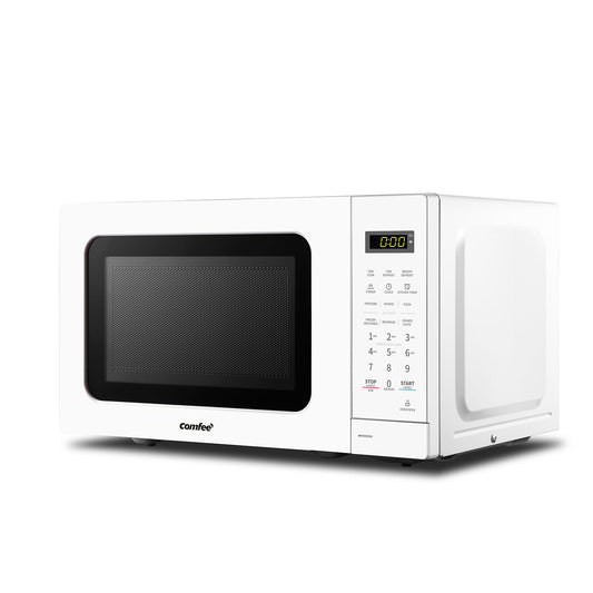 COMFEE' Countertop Microwave Oven, 0.7 Cu. Ft., 700W, White COMFEE'