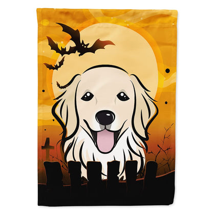 Drapeau de maison en toile Caroline's Treasures BB1763CHF Golden Retriever d'Halloween, multicolore, grand