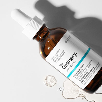 The Ordinary Multi-Peptide Serum for Hair Density, Peptide-Powered Formula for Thicker, Fuller Looking Hair, 60 ml