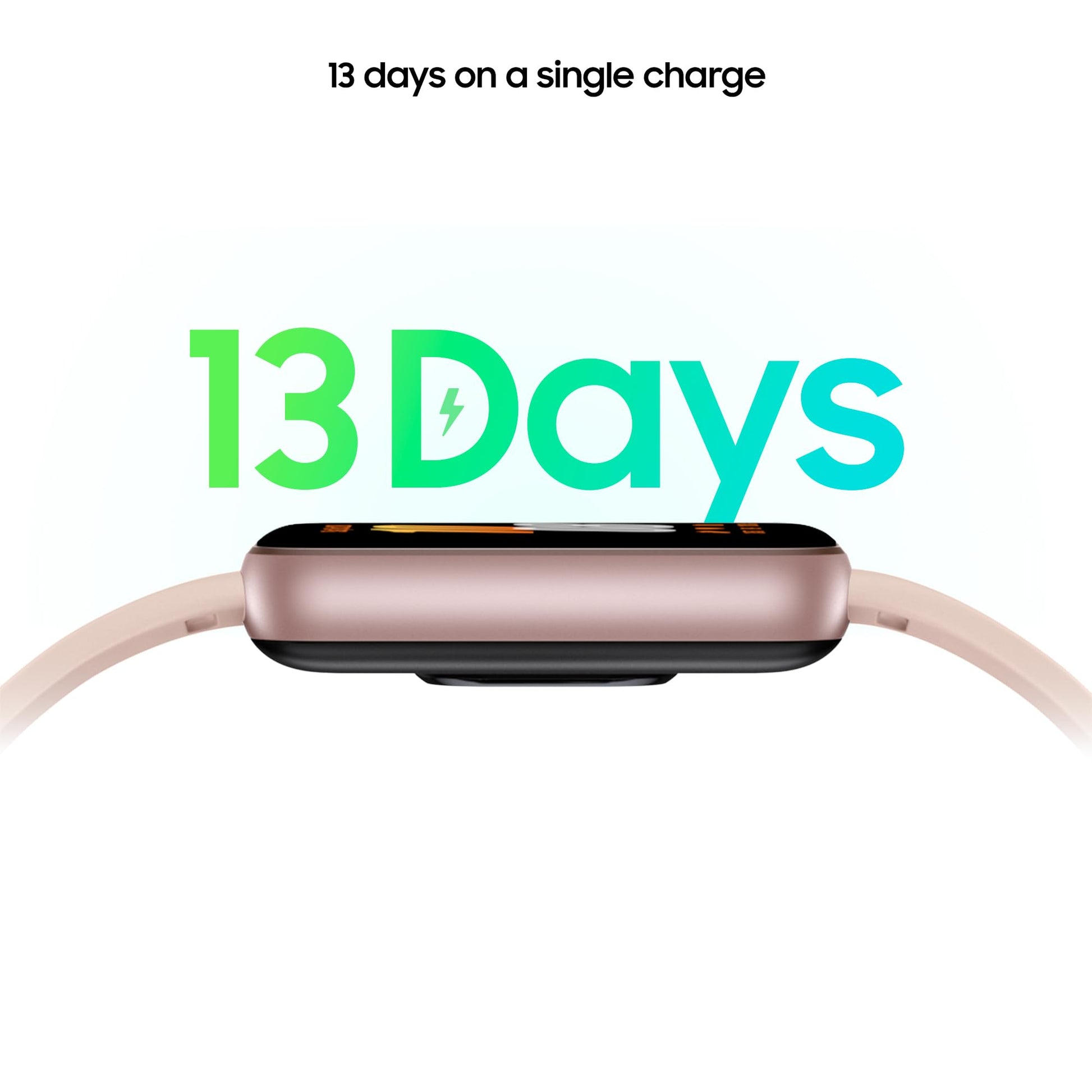 Samsung Galaxy Fit3, 1.6" AMOLED Display, 13 Days Battery Charge, Sleep Monitoring, Fall Detection - Pink Gold (CAD Version & Warranty)