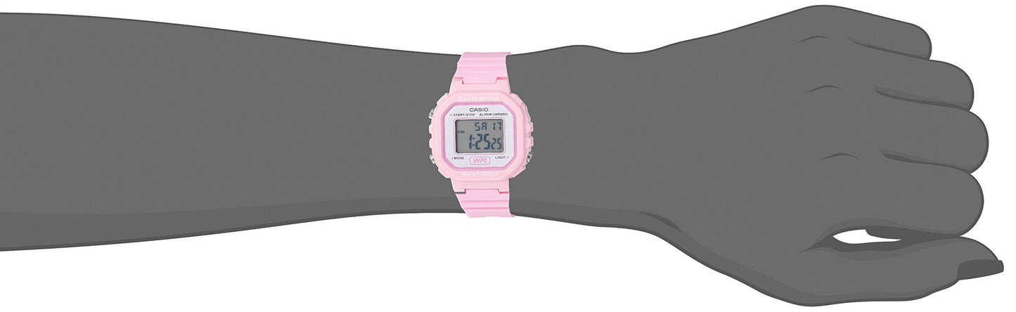 Casio Women's LA20WH-4A1 Sport Watch , Pink/White Casio