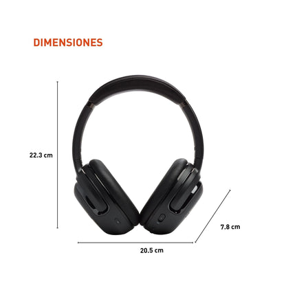 JBL Tour One M2 - Wireless Over-Ear Noise Cancelling Headphones with Up to 50 Hours of Playtime - Black