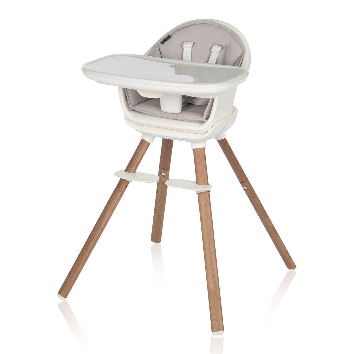 Maxi-Cosi Moa 8-in-1 High Chair, removable kitchen booster, converts to stool, table and chair, easy to clean, Horizon Sand Maxi-Cosi