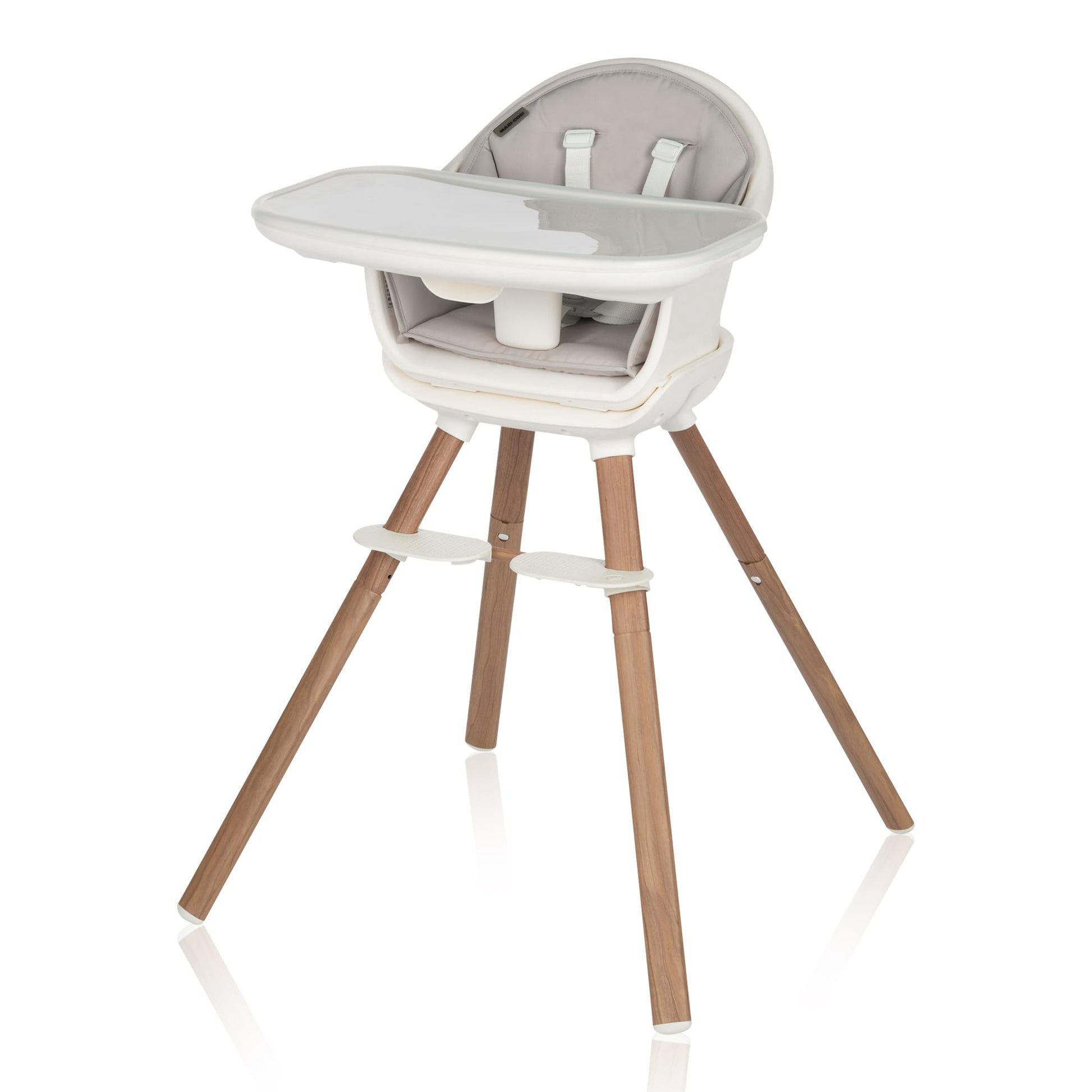 Maxi-Cosi Moa 8-in-1 High Chair, removable kitchen booster, converts to stool, table and chair, easy to clean, Horizon Sand Maxi-Cosi