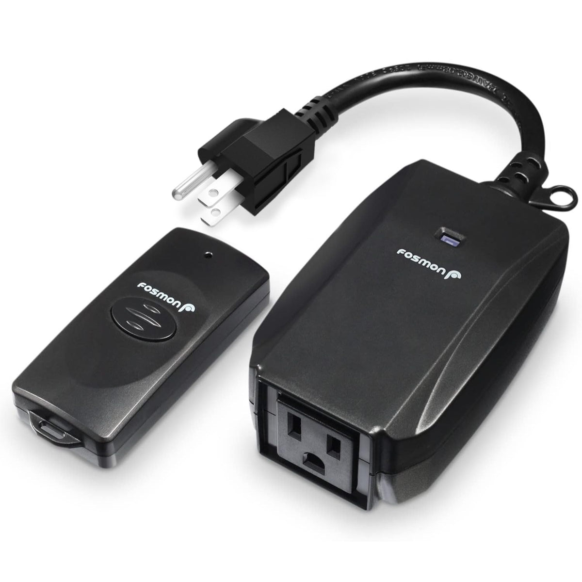 Outdoor Wireless Outlet Heavy Duty 3-Prong (1 Outlet + 1 Remote Control) 🍁 All In One Marketplace Canada
