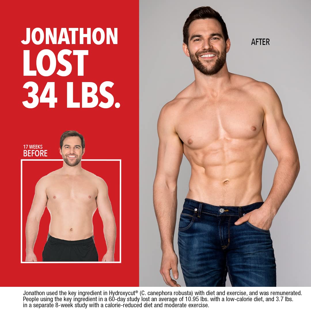 Hydroxycut Weight Loss Pills for Women & Men, Hydroxycut Black - 72 Pills Hydroxycut