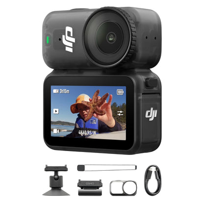 DJI Osmo Nano Standard Combo (128GB), 4K Wearable Camera, 1/1.3″ Sensor DJI