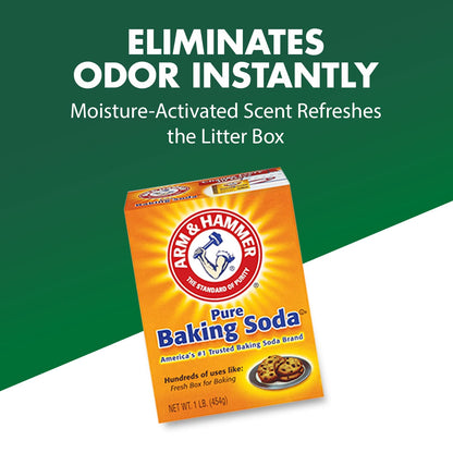 ARM & Hammer Cat Litter Deodorizer Double Duty, 30 oz, 6 Pack Arm & Hammer