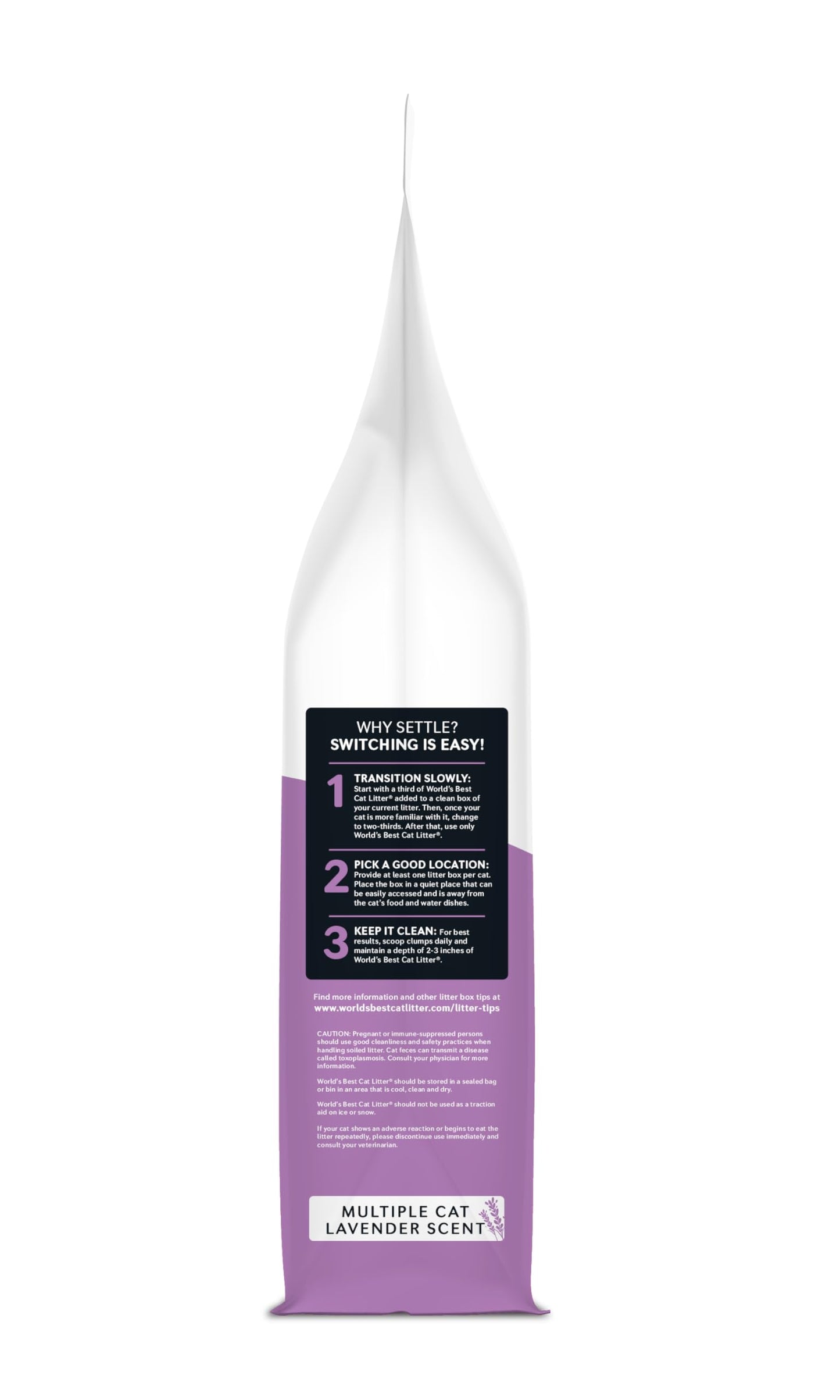 World's Best CAT Litter Multiple Cat Lavender Scented 144 eaches World's Best Cat Litter